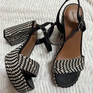 Braided Platform Shoes